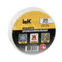 IEK Изолента 0,18х19 мм белая 20 метров