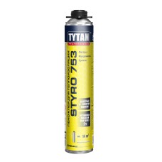 TYTAN Styro 753 Пена-клей для теплоизоляции пистолетная 750 мл