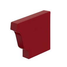 Заглушка желоба 120х86 правая (местный)