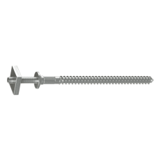 Шпилька специальная с гайкой (без цвета) Standard, оцинкованная сталь