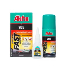 Быстросохнующий клей - Akfix 705 Mdf Kit (B25Gr+100Ml)