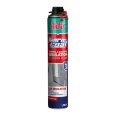 Akfix Thermcoat Insulation & Acoustic Professional Foam 750Ml