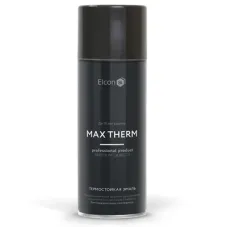 Термостойкая эмаль Elcon Max Therm,темный шоколад 700 градусов 520 мл, аэрозоль