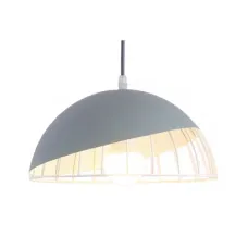 Светильник подвесной 150-18392 Tekled, 6630-1G 1xE27 СЕРЫЙ 300мм