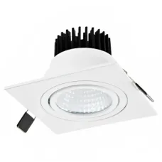 Встраиваемый потолочный светильник 165-033272 Tekled, OC003A 1х10Вт 3000К БЕЛЫЙ 100-265В