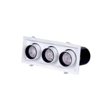 Потолочный светильник 165-03946 Tekled, DOWNLIGHT LED DURBUN 3х10W 4000K WHITE