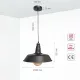 Светильник подвесной 150-15040 Tekled, 6015 E27 40W ЧЕРНЫЙ