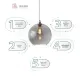 Светильник подвесной 150-15056 Tekled, JD6211B/1 E27 60 Вт
