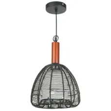Светильник подвесной 150-17376 Tekled, T58-128U1 ЧЕРНЫЙ E27 60W