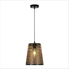 Светильник подвесной 150-17986 Tekled, S2006 60W BL+золото E27 160*230*270
