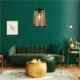 Светильник подвесной 150-17986 Tekled, S2006 60W BL+золото E27 160*230*270