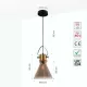 Светильник подвесной 150-18073 Tekled, 8312-1A METALGLASSXE27 D200*H340MM