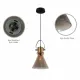 Светильник подвесной 150-18073 Tekled, 8312-1A METALGLASSXE27 D200*H340MM