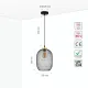 Светильник подвесной 150-18238 Tekled, HFD0422-1L E27 D260 ЧЕРНЫЙ
