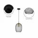 Светильник подвесной 150-18238 Tekled, HFD0422-1L E27 D260 ЧЕРНЫЙ