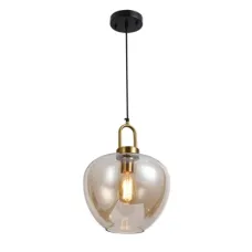 Светильник подвесной 150-18348 Tekled, 9236-1 AMBER E27*1 40 Вт D280*H360 10