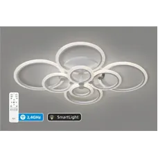 Светильник светодиодный потолочный с д/у ELT, Lotus 8C - 232W SmartLight 2.4G 1050x770