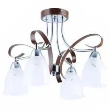 Люстра потолочная 152-171492 Tekled, 12361-4 E14 60W ХРОМ
