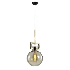 Люстра потолочная 156-19472 Tekled, 8658-1B AM E27 AMBER GLASS