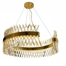 Люстра потолочная 158-19846 Tekled, SY6026-D800 75W 3000-6000K CRYSTAL+B.BRONZA
