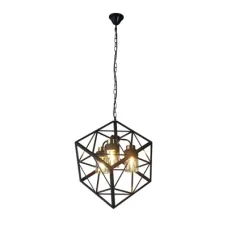 Люстра потолочная 159-17400 Tekled, 10350 40W 3xE27 AMBERGLASS