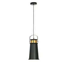 Светильник подвесной 150-17814 Tekled, 6289-1P E27 40W ЧЕРНЫЙ+ЗОЛОТО