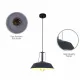 Светильник подвесной 150-18109 Tekled, MU0101 D360 1xE27
