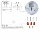 Светильник подвесной 150-18114 Tekled, MU0106 D360 1xE27