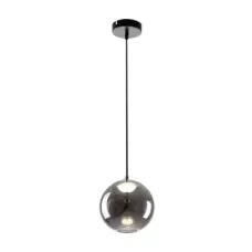 Люстра потолочная 159-17332 Tekled, дымчатого стекла маленький глобус