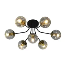 Люстра потолочная 159-17416 Tekled, 1022 40W 7xE27 Clear Glass