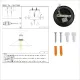 Светильник подвесной 150-17860 Tekled, SY6048 1xE27