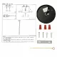 Светильник подвесной 150-17902 Tekled, SY1113 1xE27