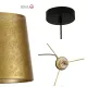 Светильник подвесной 150-17978 Tekled, S3003 60W СЕРЫЙ E27 300*350*250