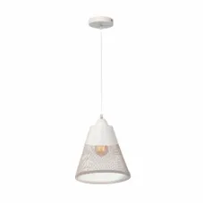 Светильник подвесной 150-18065 Tekled, FR9993 40W E27 D250 БЕЛЫЙ