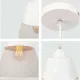 Светильник подвесной 150-18065 Tekled, FR9993 40W E27 D250 БЕЛЫЙ
