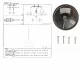 Светильник подвесной 150-18188 Tekled, MD50826-1 E27 D300 RUST