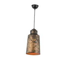 Светильник подвесной 150-18194 Tekled, MD42976-1 E27 D190 ЧЕРНЫЙ+ЗОЛОТО