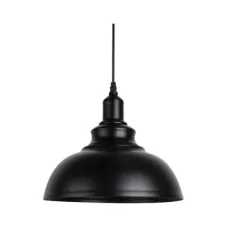 Светильник подвесной 150-18364 Tekled, RETRO 1xE27 ЧЕРНЫЙ 350мм