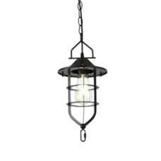 Светильник подвесной 150-18370 Tekled, RETRO 1xE27 черный 180mm
