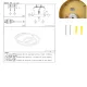 Люстра потолочная 154-17260 Tekled, WOOD 42W 1100LM 3000K 400x60мм