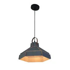 Люстра потолочная 159-17356 Tekled, ESAGONO MINI 40W 1xE27 СЕРЫЙ D40xH25 sm E27
