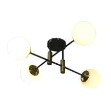 Люстра потолочная 159-17434 Tekled, 1027 40W 4xE27 БЕЛОЕ СТЕКЛО