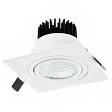 Встраиваемый потолочный светильник 165-03327 Tekled, OC003A 1х10Вт 5000К БЕЛЫЙ