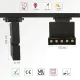 Трековый подвесной светильник 174-03828 Tekled, LED MIRACH 10W 4000K BLACK TRACK