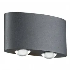 Светильник настенный 182-03312 Tekled, B2326 4x3W ЧЕРНЫЙ RGB