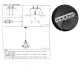 Светильник подвесной 150-17746 Tekled, 6162-1BK E27 40W ЧЕРНЫЙ