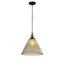 Люстра потолочная 156-19468 Tekled, 8618-1AM E27 ЯНТАРНОЕ СТЕКЛО