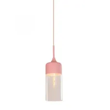 Люстра потолочная 158-19728 Tekled, MD52148-1C E27 D130 РОЗОВАЯ
