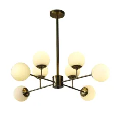 Люстра потолочная 159-17326 Tekled, STILNOVO 40W 8xE27 GOLD 900xH800мм