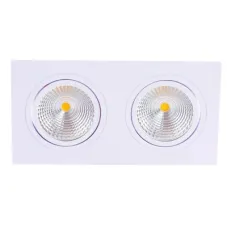 Встраиваемый потолочный светильник 165-03328 Tekled, OC003B 2х10Вт 5000К БЕЛЫЙ 100-265В